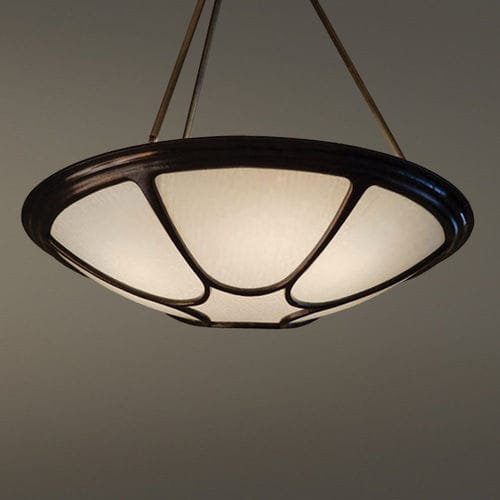 Lampada a sospensione - SAPPHIRE - Hilliard - in bronzo / in vetro / classica