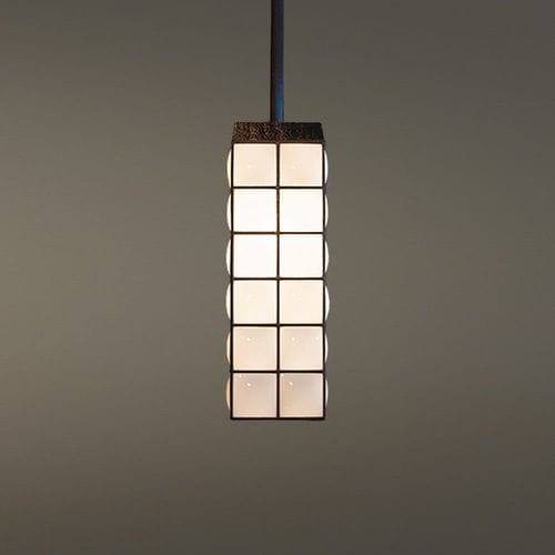 Lampada a sospensione - MODELLE COUNTER - Hilliard - in bronzo / in vetro / classica