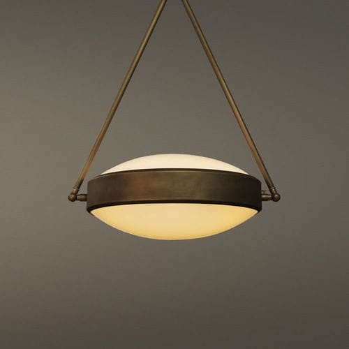 Lampada a sospensione - SERAPH - Hilliard - in ottone / in vetro / classica