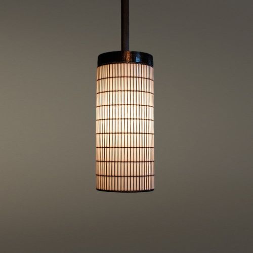 Lampada a sospensione - THATCHED COUNTER - Hilliard - in bronzo / in vetro / classica