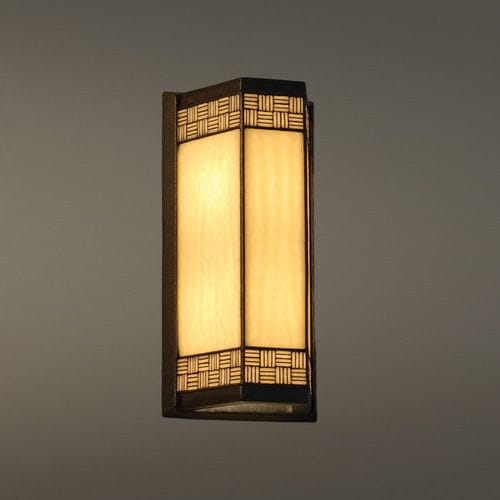 Applique classica - DAKOTA - Hilliard - da interno / in bronzo / in vetro
