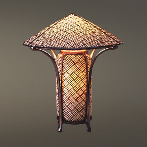 Lampada da tavolo - WOVEN CHINA - Hilliard - in bronzo / in vetro / classica