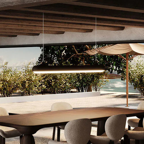 Lampada a sospensione - Bruce - WOOD TAILORS CLUB - in noce / contemporanea / con cavo