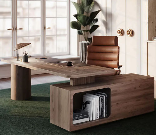 Scrivania direzionale - Willingdon - WOOD TAILORS CLUB - da terra / contemporanea / in noce