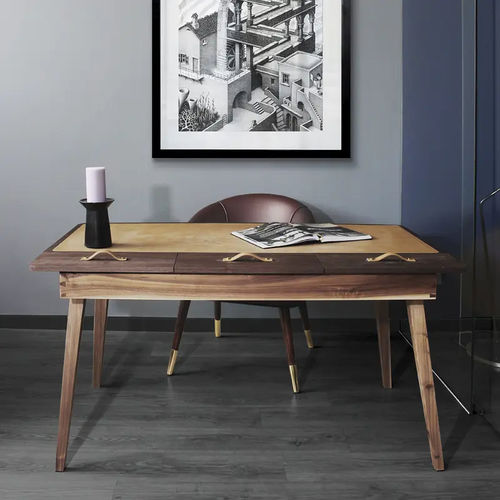 Scrivania direzionale - Kipling - WOOD TAILORS CLUB - da terra / contemporanea / in noce