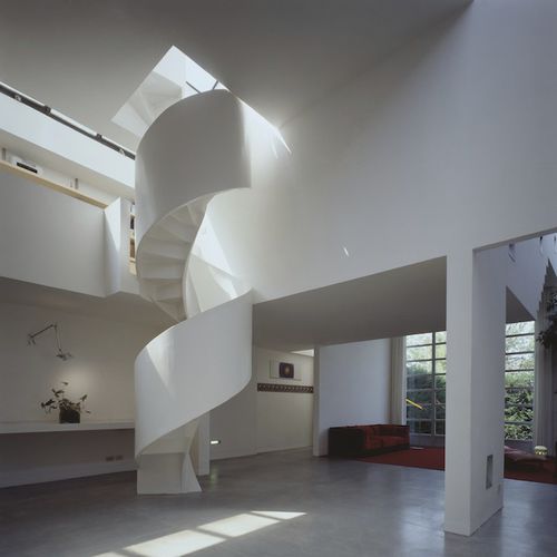 Scala elicoidale - U-CNS - Unica living design Poland - con gradini in calcestruzzo / in cemento armato / contemporanea