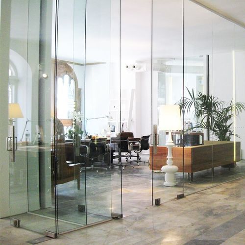 Pannello in vetro di sicurezza - FULLY - www.camglass.com.tr - temprato / trasparente / per mobile