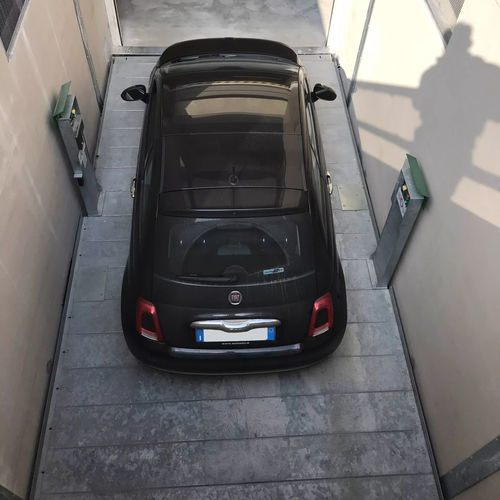 Ascensore per auto idraulico - Carmec - per esterni / da interno