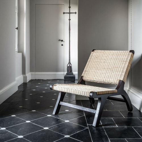 Chauffeuse contemporanea - CHARLIE ONE SEAT - Defleure Home Collection - in teak / in rattan / marrone