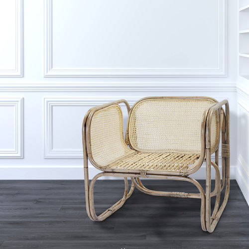 Poltrona contemporanea - HERLINA ONE SEAT - Defleure Home Collection - in rattan / personalizzabile / su misura