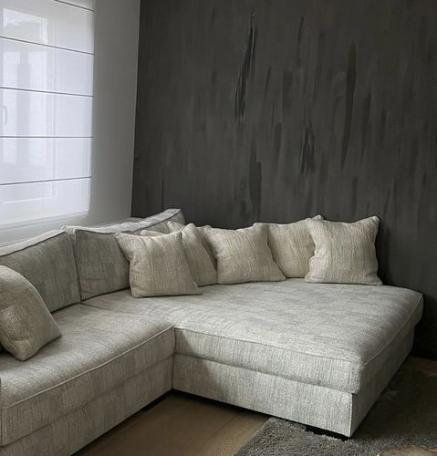Divano modulare - VINCE - Defleure Home Collection - letto / contemporaneo / in tessuto