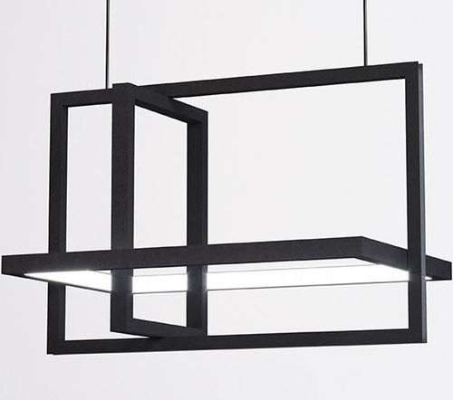 Lampada a sospensione - XYZ - Trackdesign - in acciaio / contemporanea / con cavo