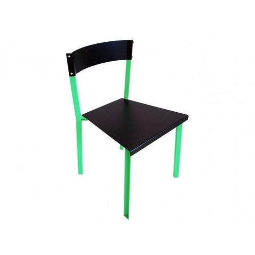 Sedia contemporanea - ZUMB - Trackdesign - da interno / in acciaio / con supporto in metallo
