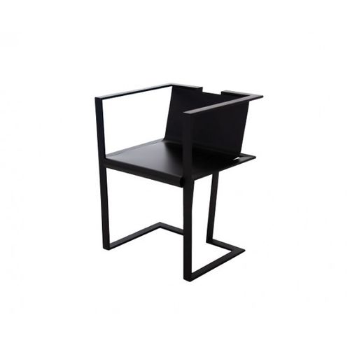 Sedia contemporanea - JACKIE - Trackdesign - da interno / in acciaio / con supporto in metallo