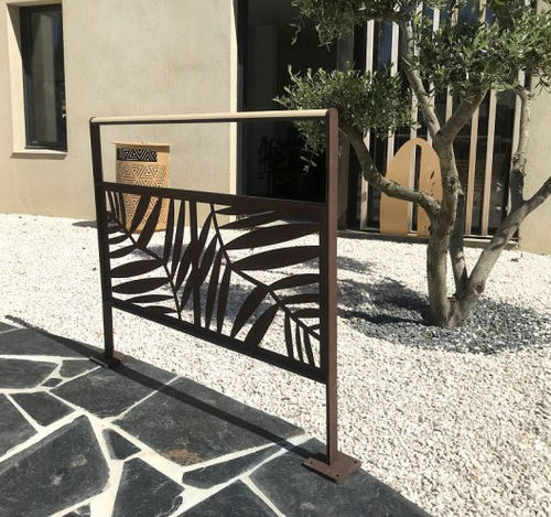 Barriera di protezione - NATURA  - Trackdesign - fissa / in acciaio COR-TEN® / per spazio pubblico