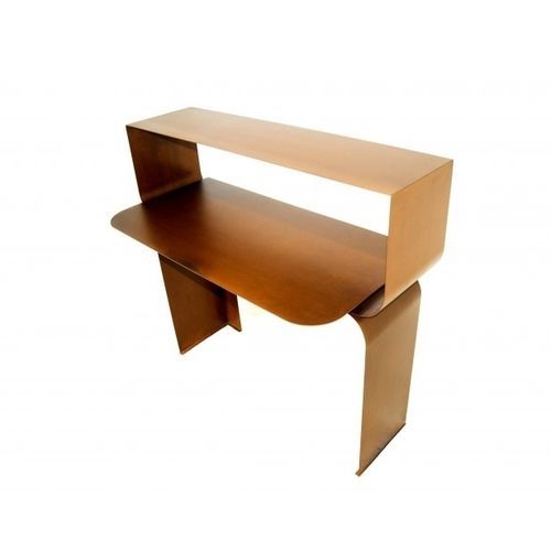 Consolle contemporanea - TITANO - Trackdesign - in lamiera / in acciaio COR-TEN® / con supporto in acciaio