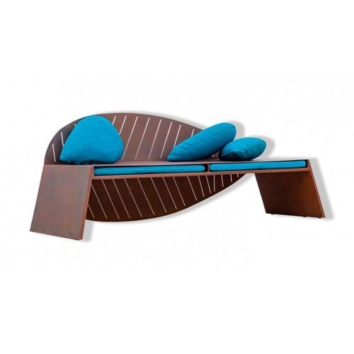 Divano contemporaneo - LILA - Trackdesign - da giardino / in tessuto / con cuscino rimovibile