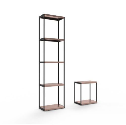 Scaffale modulare - SISTEMA - Trackdesign - contemporaneo / in acciaio / in rame spazzolato