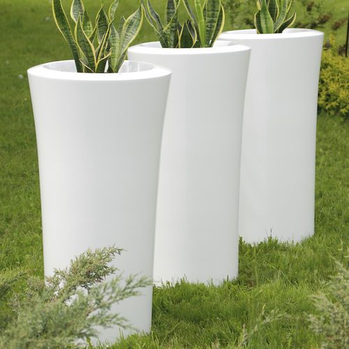 Vaso da giardino in poliestere - AS-PAR - Astrini Design - rotondo