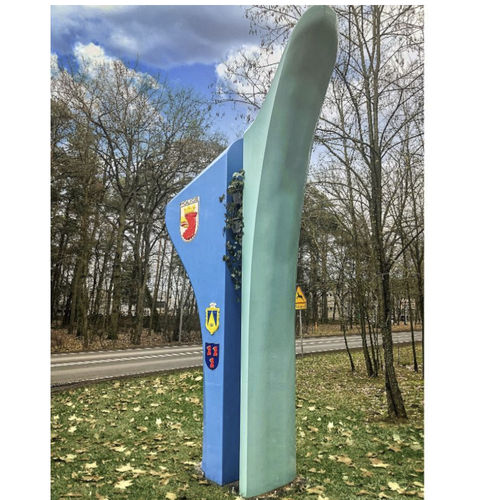 Totem di segnalazione - Astrini Design - per spazio pubblico