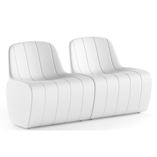 Divano modulare - ALBERO - Astrini Design - design originale / da esterno / in alluminio