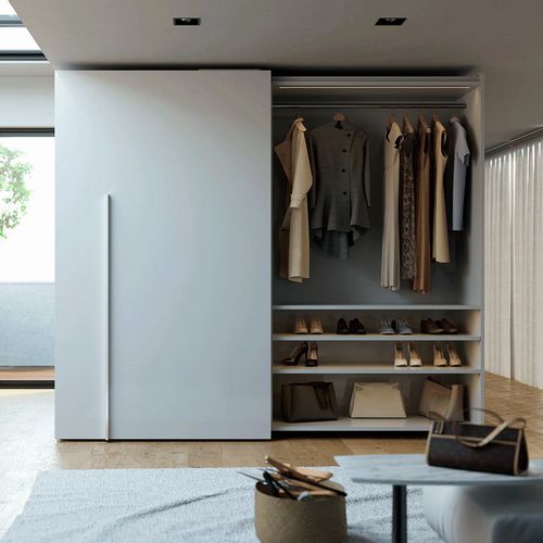 Sistema scorrevole in metallo - SLIDER M50 - SALICE - per mobile / con ammortizzatore integrato / complanare