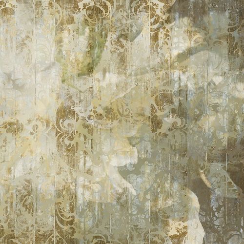 Carta da parati contemporanea - PLUSH - La Aurelia Design - a motivi / aspetto tessuto / multicolore
