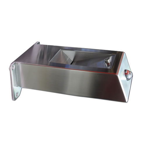 Fontanella da parete - APOLLO-280W - Urban Fountains and Furniture - da esterno / in metallo / per spazi pubblici