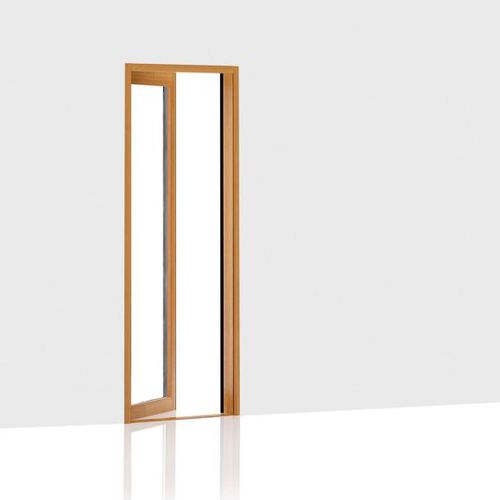 Porta finestra battente - 101 - Centor - in rovere / in alluminio / a doppi vetri