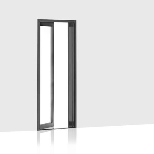 Porta finestra battente - 401 - Centor - in alluminio / a doppi vetri / termoisolante