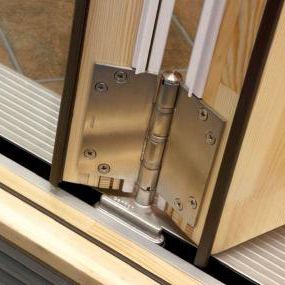 Cerniera per porta pieghevole - E3 CLD - Centor - in acciaio inossidabile / in bronzo / invisibile