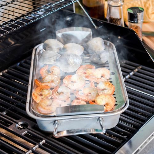 Piastra di cottura a gas - GRILL+® - CHARBROIL - da giardino / portatile