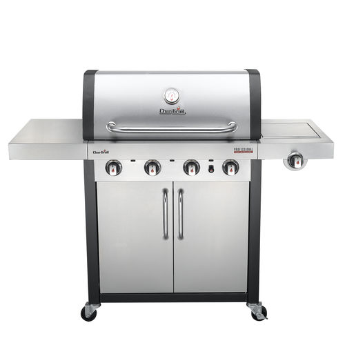 Barbecue a gas - PROFESSIONAL 4400 S - CHARBROIL - con rotelle / in ghisa / in acciaio inossidabile