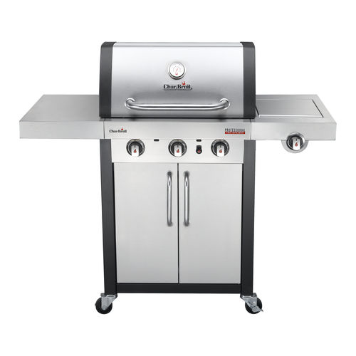 Barbecue a gas - PROFESSIONAL 3400 S - CHARBROIL - con rotelle / in ghisa / in acciaio inossidabile