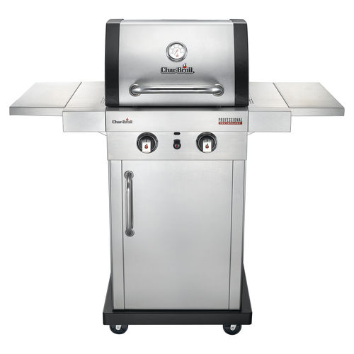 Barbecue a gas - PROFESSIONAL 2200 S - CHARBROIL - con rotelle / in ghisa / in acciaio inossidabile