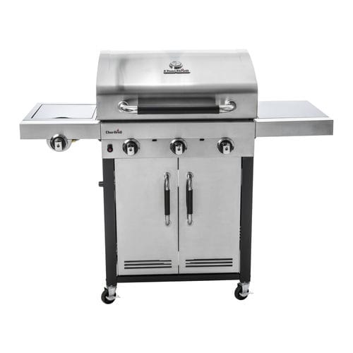 Barbecue a gas - ADVANTAGE 345 S - CHARBROIL - con rotelle / in acciaio inossidabile / con contenitore