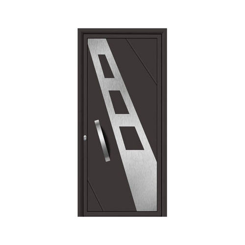 Porta d'ingresso - EVOLUCION : FLUOR  - ALUPORTA - in alluminio / in acciaio inossidabile / in PVC