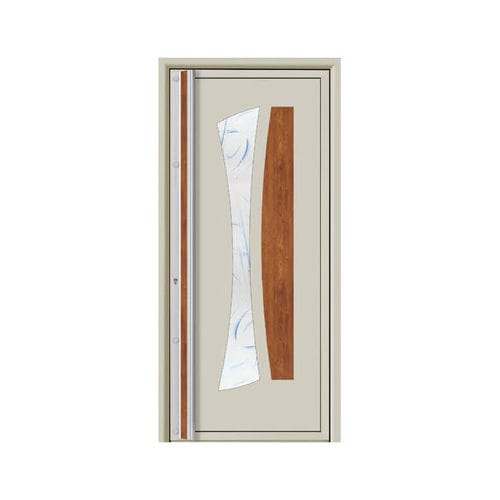 Porta d'ingresso - EVOLUCION : PLOMO 1  - ALUPORTA - in alluminio / in acciaio inossidabile / in PVC