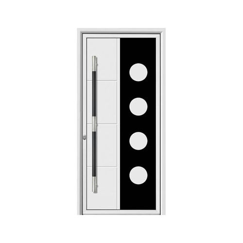 Porta d'ingresso - EVOLUCION : POLONIO C  - ALUPORTA - in alluminio / in acciaio inossidabile / in PVC