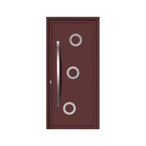 Porta d'ingresso - EVOLUCION : RADON B  - ALUPORTA - in alluminio / in acciaio inossidabile / in PVC