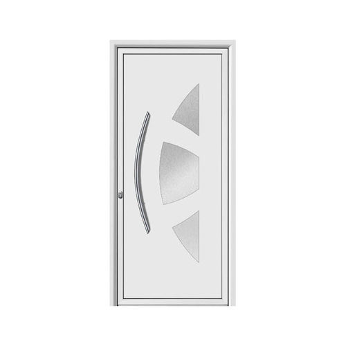 Porta d'ingresso - EVOLUCION : XENON A - ALUPORTA - in alluminio / in acciaio inossidabile / in PVC
