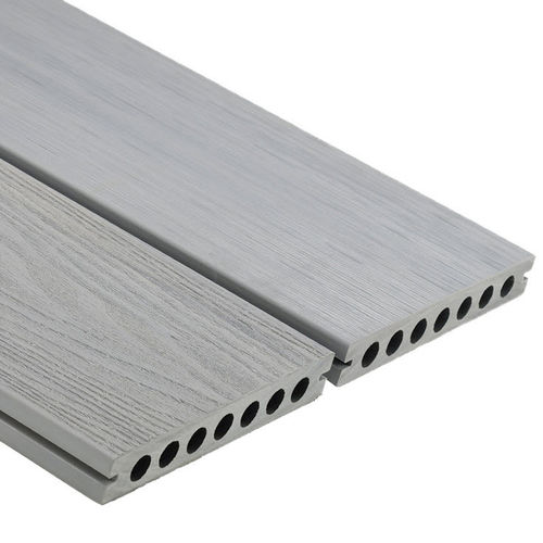 Listone per esterno in legno composito - ELASHIELD - Oakio Plastic Wood Building Materials Co.,Ltd. - in composito / in WPC / a clip
