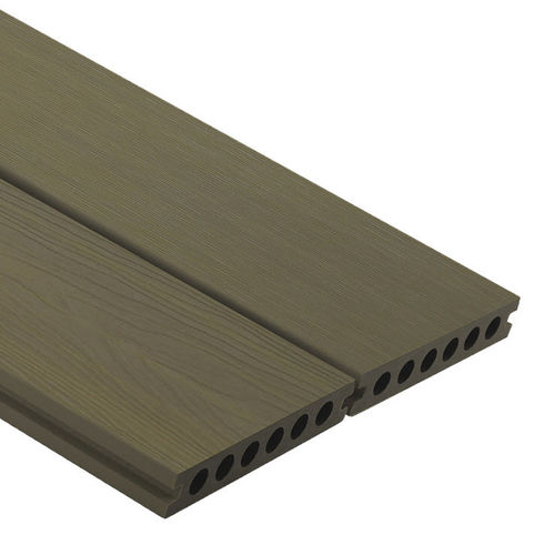 Listone per esterno in composito - MATSHIELD - Oakio Plastic Wood Building Materials Co.,Ltd. - in WPC / aspetto legno / impermeabile