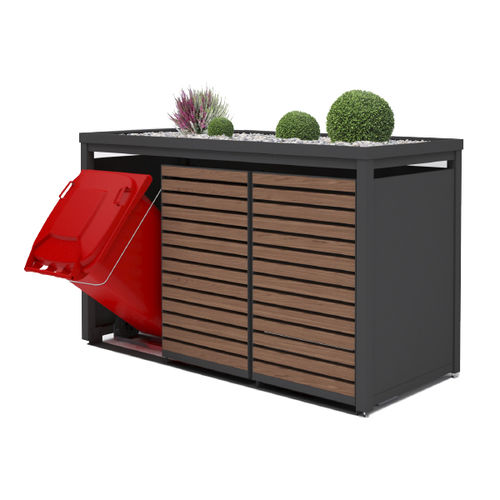 Copribidone di riciclaggio - STYLEOUT® 120/240  - Dukin d.o.o. - per uso residenziale / in alluminio