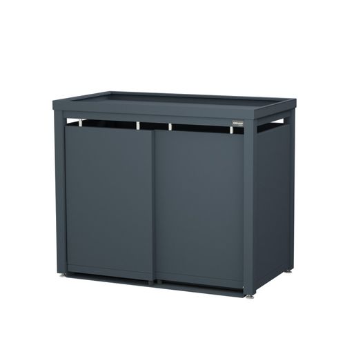 Copertura per contenitori per riciclaggio - StyleOUT® 2x120 BLANK - Dukin d.o.o.