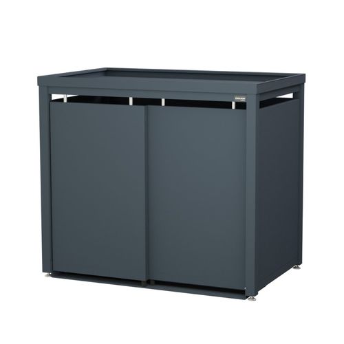 Copertura per contenitori per riciclaggio - StyleOUT® 2x240 BLANK - Dukin d.o.o.