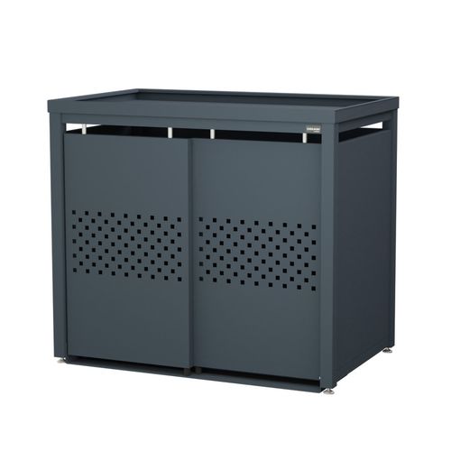Copertura per contenitori per riciclaggio - StyleOUT® 2x240 QUBIS - Dukin d.o.o.