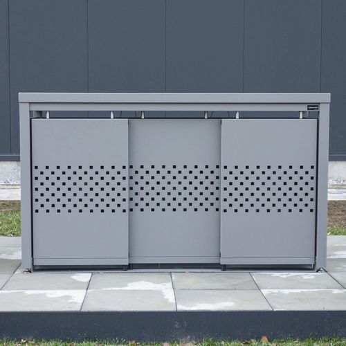 Copertura per contenitori per riciclaggio - StyleOUT® 3x120 QUBIS - Dukin d.o.o.