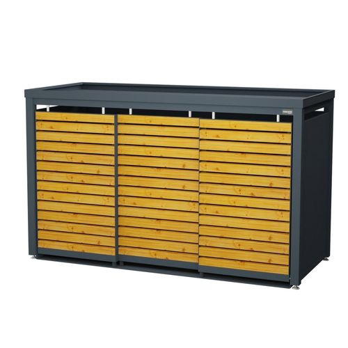 Copertura per contenitori per riciclaggio - StyleOUT® 3x240 LINIS - Dukin d.o.o.