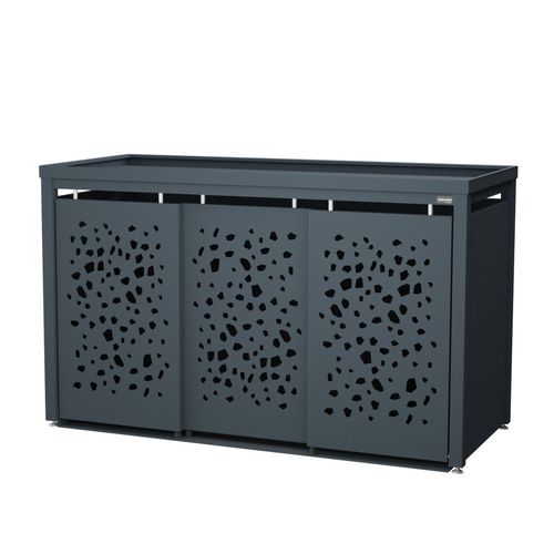Copertura per contenitori per riciclaggio - StyleOUT® 3x240 TOMO - Dukin d.o.o.